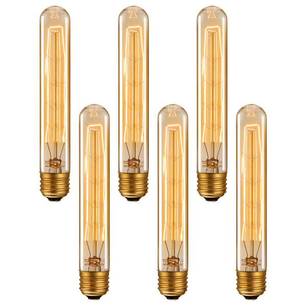 Litex vintage 40 watt for indoor dimmable new arrivals amber t10 vintage incandescent decorative light bulb
